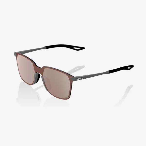 LEGERE™ SQUARE Soft Tact Cool Gray HiPER® Crimson Silver Mirror Lens