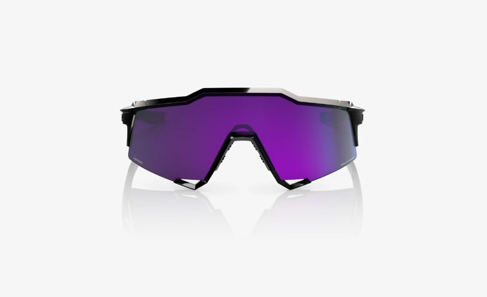 SPEEDCRAFT® Polished Black HiPER® Polarized Lavender Mirror Lens - Image 4