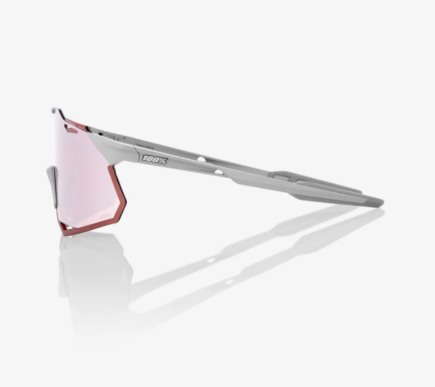 HYPERCRAFT® XS Matte Stone Grey HiPER® Crimson Silver Mirror Lens - Image 4