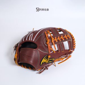阿男伍叁 IP-SELECT 硬式內野手套 IP-051-Gr 正面展示