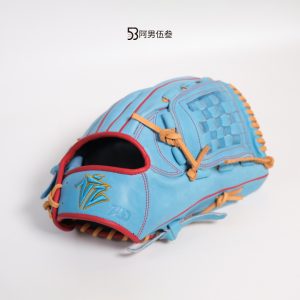 佐enter 內野手套 美國牛皮手套 淺藍