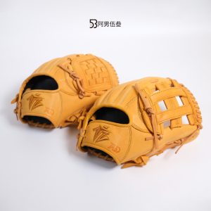 佐enter 內/外野手套 美國牛皮手套 橘色